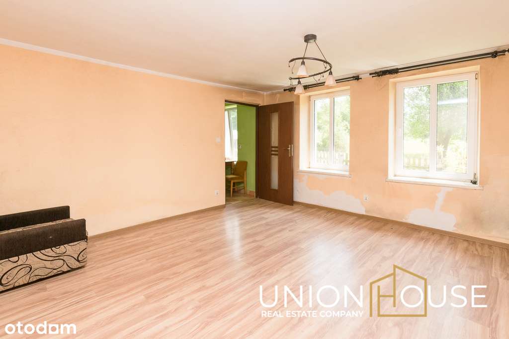 Działka 15ar z domem i stodołą Kacice Słomniki-11