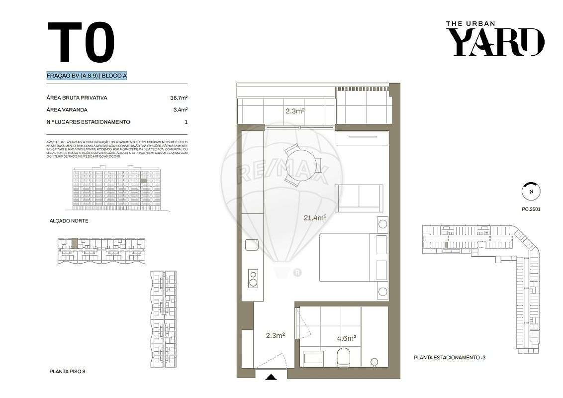 Apartamento T0 para venda-7