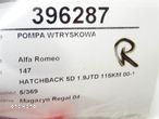 POMPA WTRYSKOWA ALFA ROMEO 147 (937_) 2000 - 2010 1.9 JTD (937.AXD1A, 937.BXD1A) 85 kW [115 KM] olej - 4