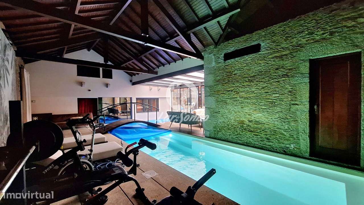 Moradia T4 individual c/ nova, com piscina interior em Balazar, Póv... - Grande imagem: 5/26