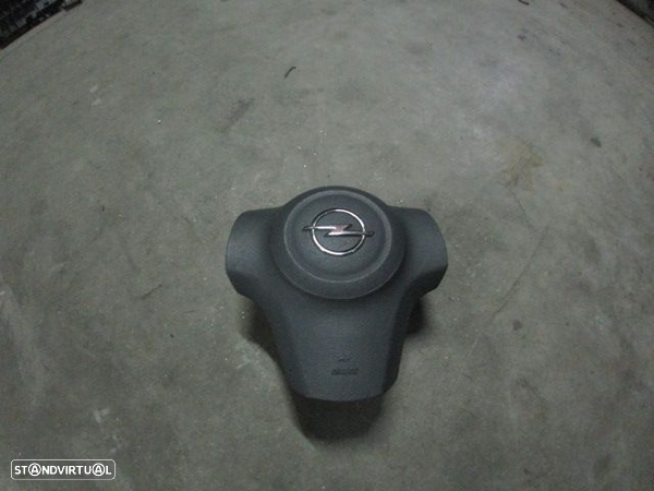 Kit Airbags PA25060044 13283820 327963935 6083650AA 13214639 6083649AA 13214638 13278090 343149712 13271251 617107600A 607707800E OPEL CORSA D FASE 2 2011 1.3CDTI 95CV 5P BRANCO PRETO - 5