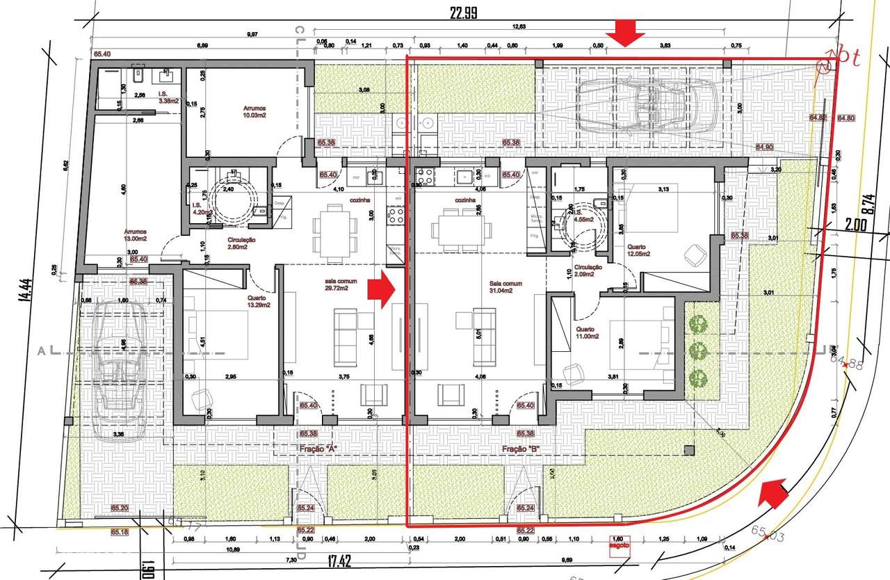 Moradia Nova Térrea T2 com Espaço Exterior e Pérgola - Pinhal General-7