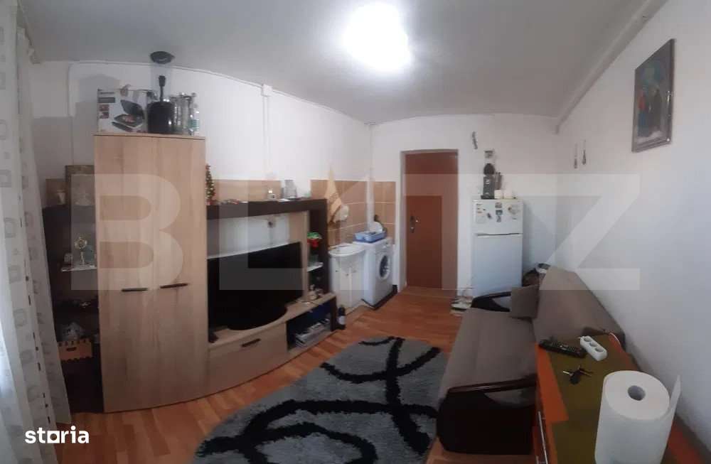 Camera camin mobilata cu potential de investitie - Imagine principală: 2/3