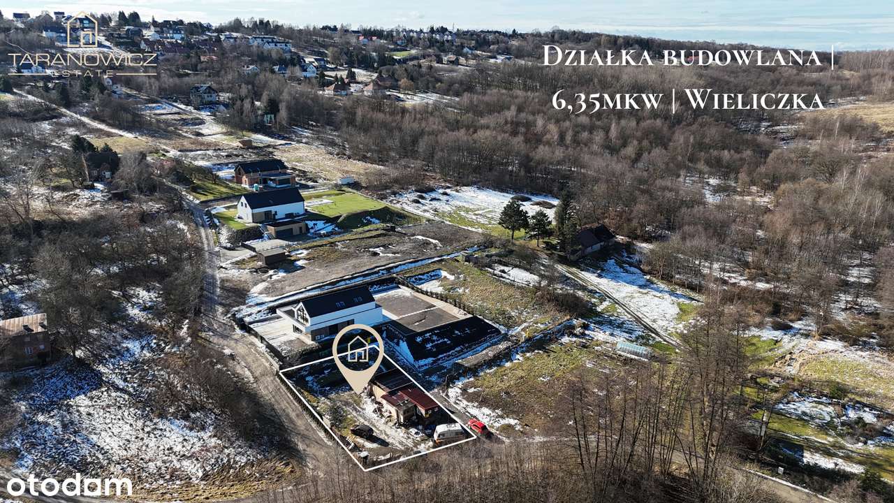 Działka budowlana 6,35 ar | Wieliczka | BEZ PROWIZJI!-4