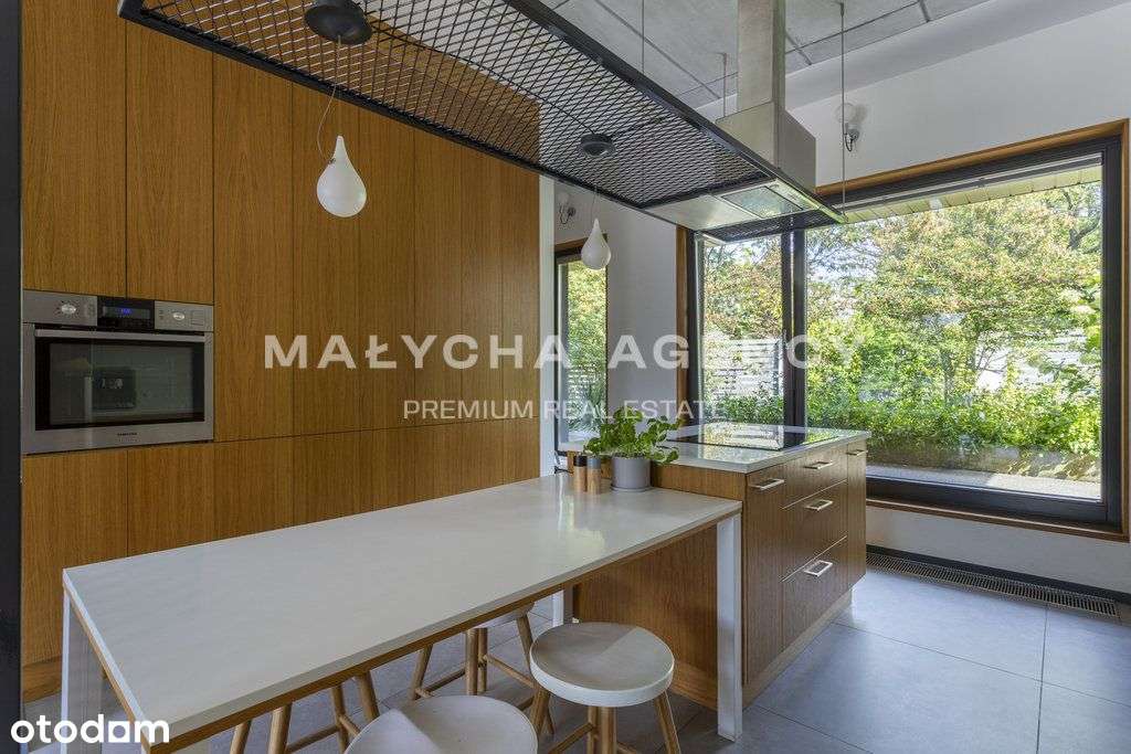 Nowoczesny dom na Skarpie Ursynowskiej-9