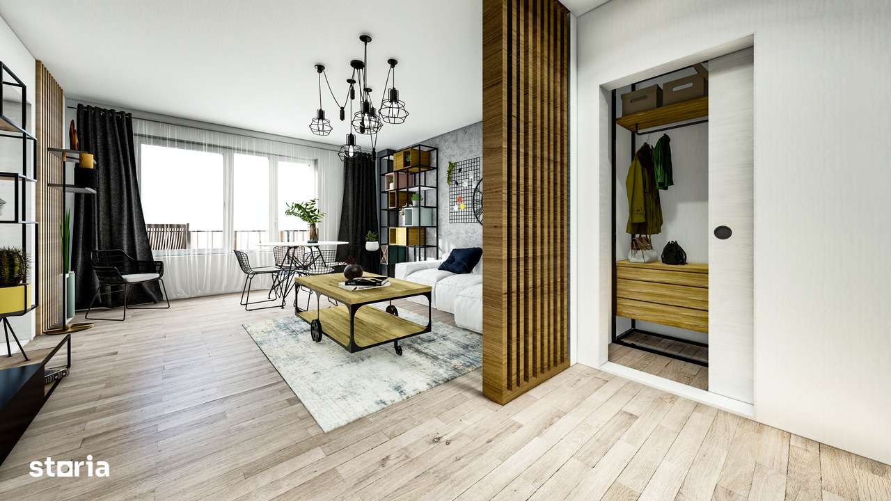 Apartament Tip Studio- 45,80  Mp- Srmonia Residence- Zona Coresi - Imagine principală: 2/22