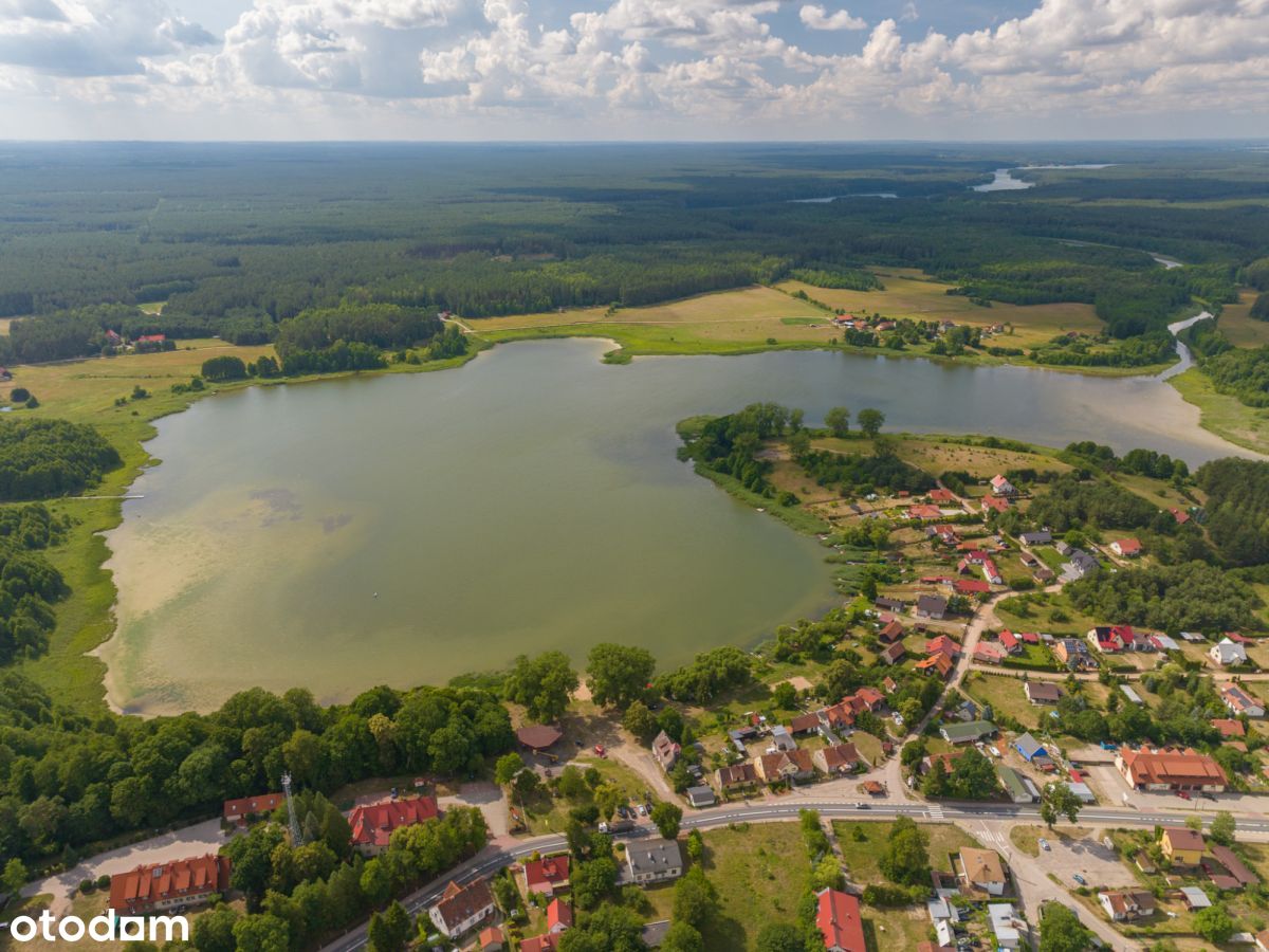 Dom z bala przy Puszczy Piskiej w Spychowie