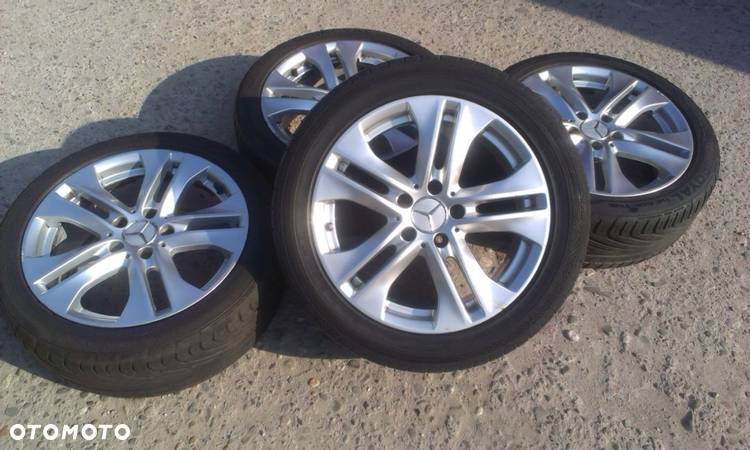 17” cali - Aluminiowe BORBET - MERCEDES  E-klasa , C-klasa - KOŁA Felgi ALU - 5x112 , r17 cali - 1