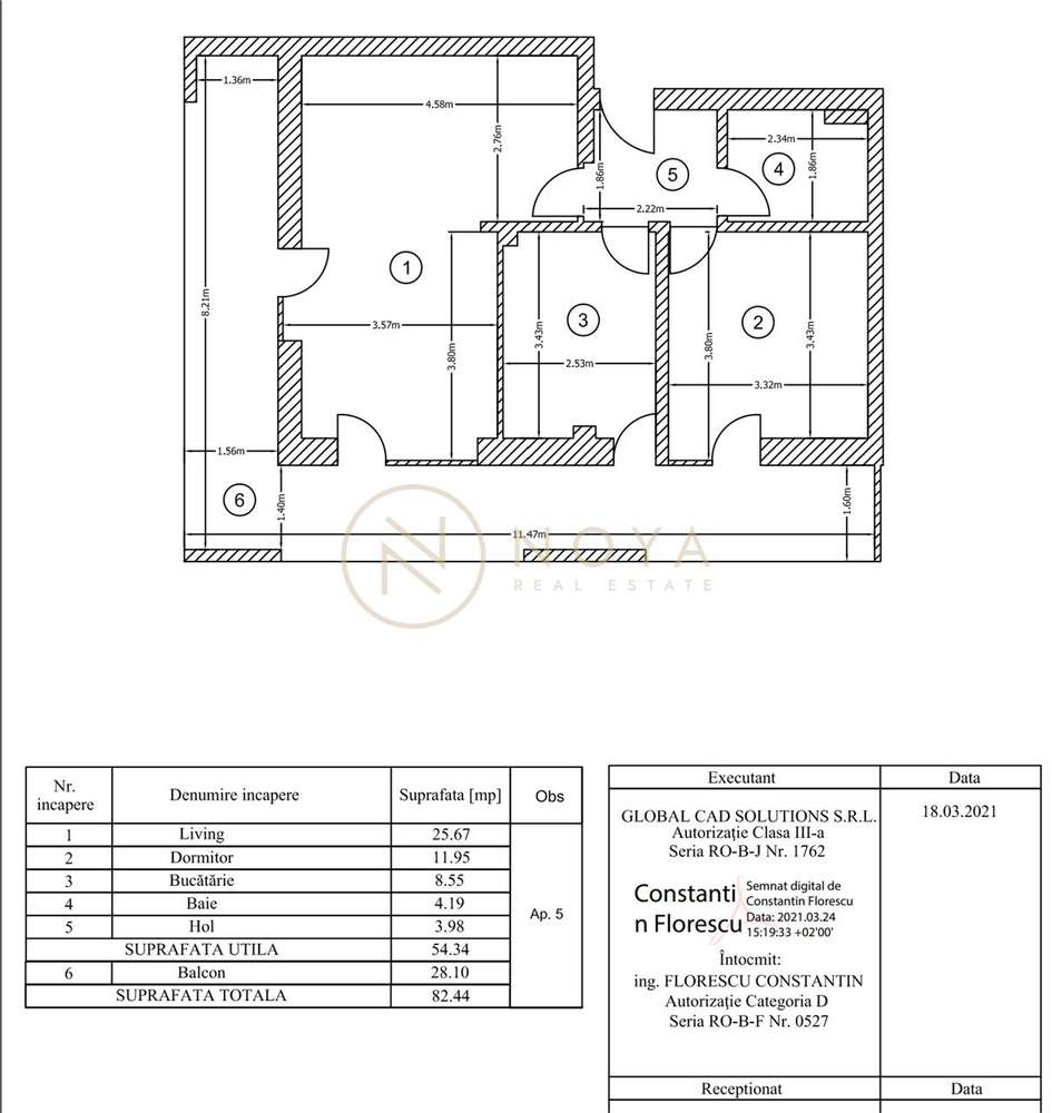 Apartament cu 2 camere de vanzare Pipera Scoala Americana-19