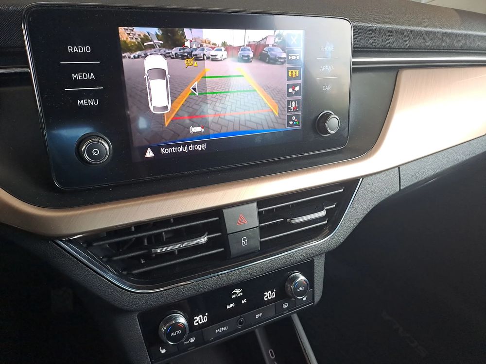 SKODA SCALA Virtual Cockpit Comfort Tech Grzana Kierownica ACC Indukc 1,5TSI 150KM