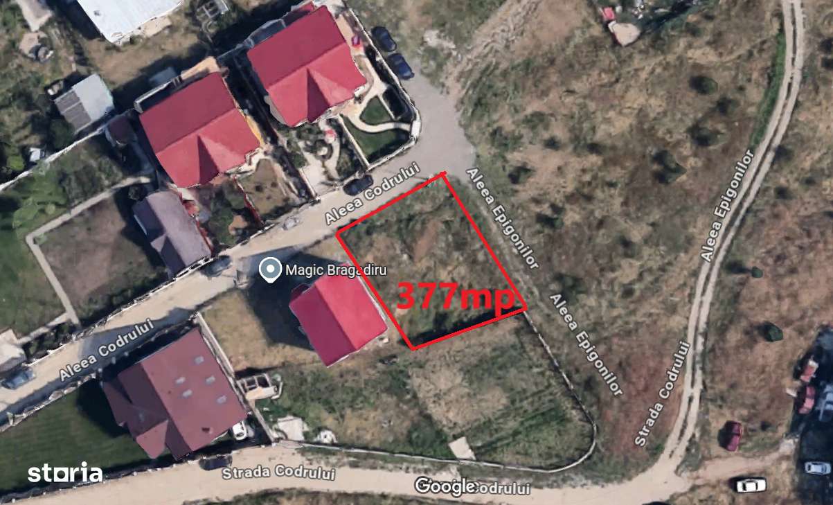 Teren pe colt Bragadiru, Mihai Eminescu-0