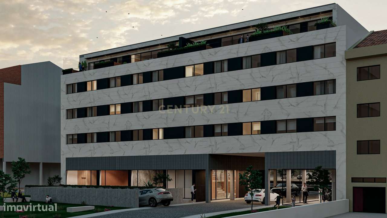 Loja com 84 m2 a estrear em novo empreendimento em Espinho. - Grande imagem: 1/8