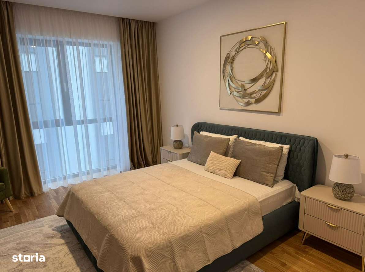 APARTAMENT 3 CAMERE DE INCHIRIAT PIPERA | LUX | PARCARE INCLUSA - Imagine principală: 3/8