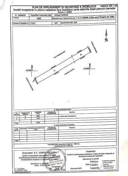 Teren, Munteni de Jos, Manjesti, 25000 mp - Imagine principală: 4/7