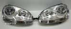 VW GOLF 5 2003-2008 SREBRNE 1K6941006P LAMPY PRZÓD PRZEDNIE - 1