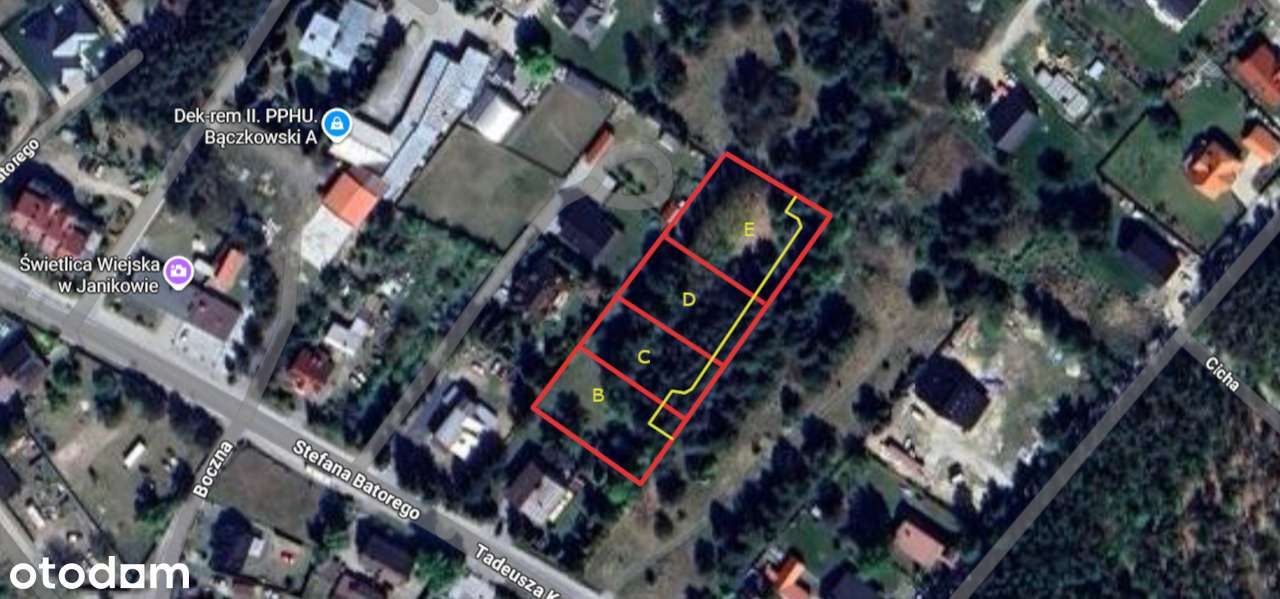 Kameralne działki leśne z wygodnym dojazdem – Bystrzyca - Pełny obrazek: 4/7