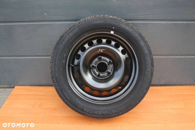 KOŁO ZAPASOWE ZAPAS OPEL 16" ET37 5x110 205/55 R16 CONTINENTAL - 1