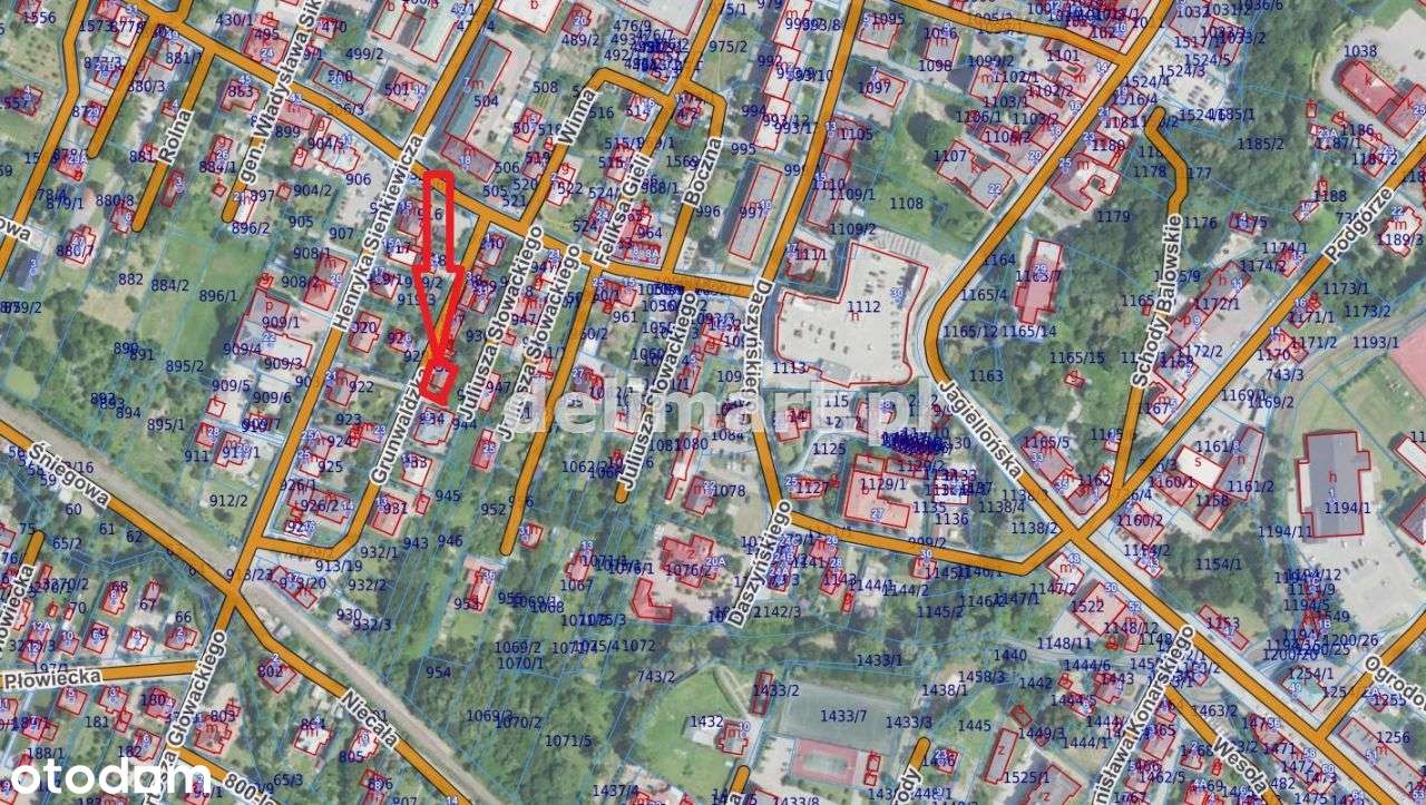 Działka wraz z budynkiem Grunwaldzka, Sanok-5