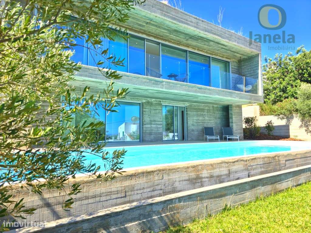 MODERNA e ECOLÓGICA Moradia com Vista Mar, piscina, jardim e Horta ... - Grande imagem: 5/32