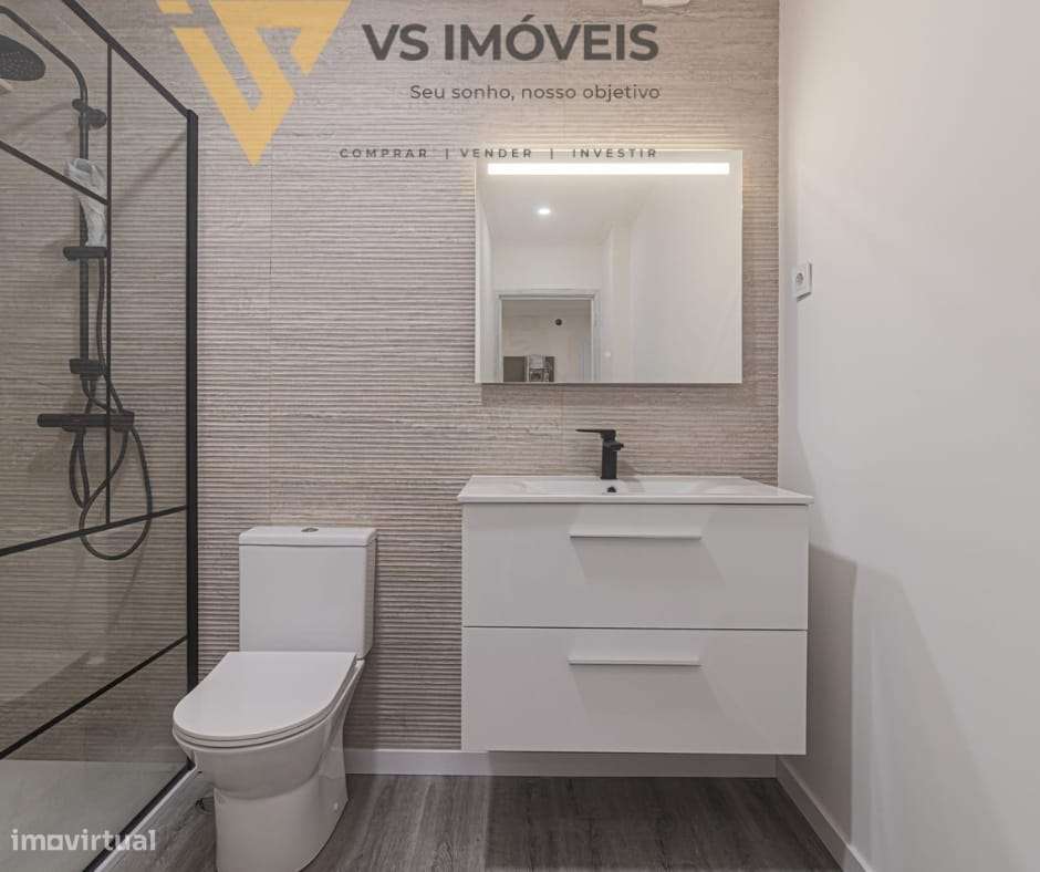 APARTAMENTO T3 TOTALMENTE REMODELADO AMORA - Grande imagem: 3/10