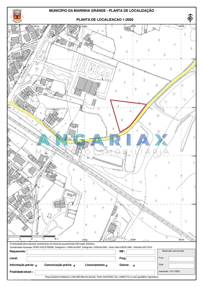 ANG1305 - Terreno para Construção para Venda em Marinha Grande - Grande imagem: 5/5