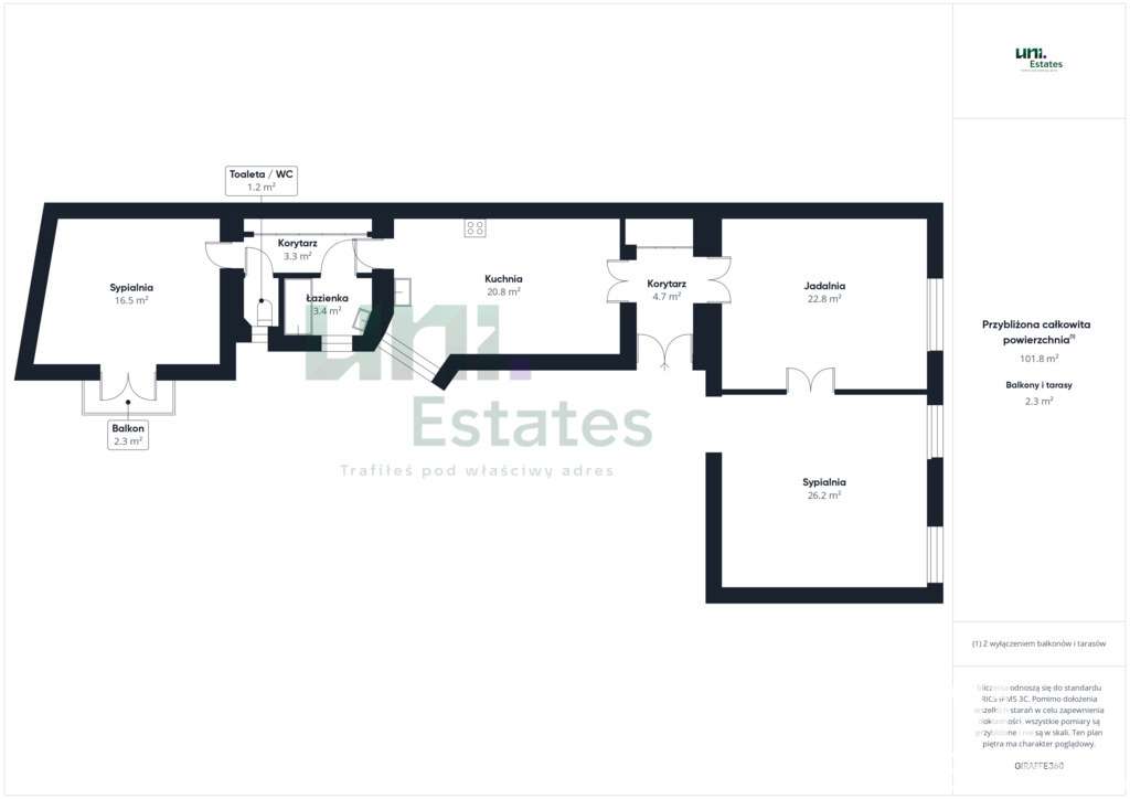 98 m2/Dwa wejścia/Krowoderska/Promocja! - Pełny obrazek: 3/20