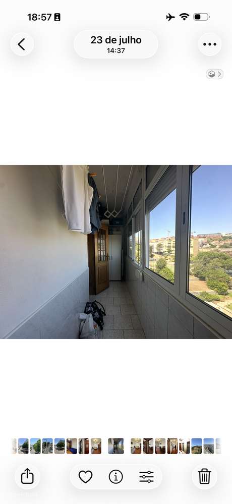 Apartamento T2 AJUDA COM VISTA RIO .-9