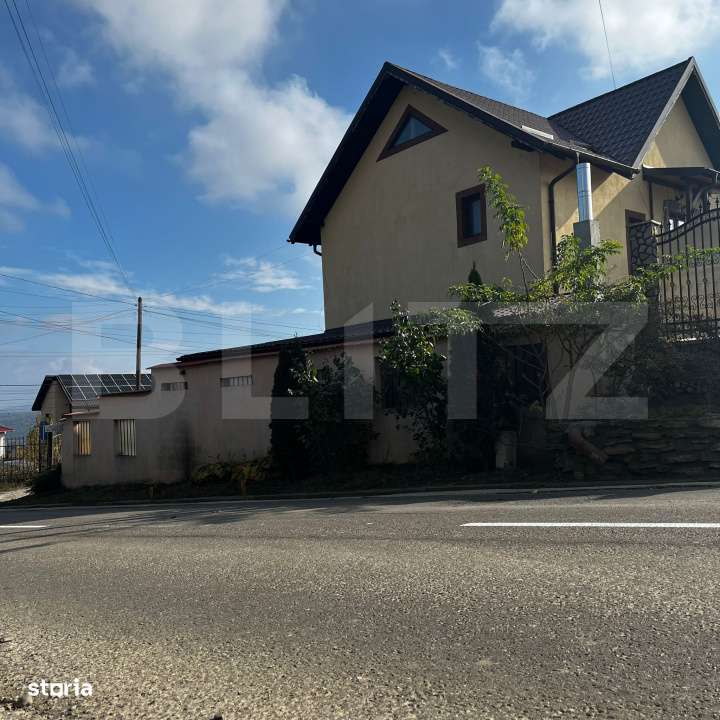 Casa Horpaz, 130 mp totali, terasa, la strada asfalata - Imagine principală: 4/15