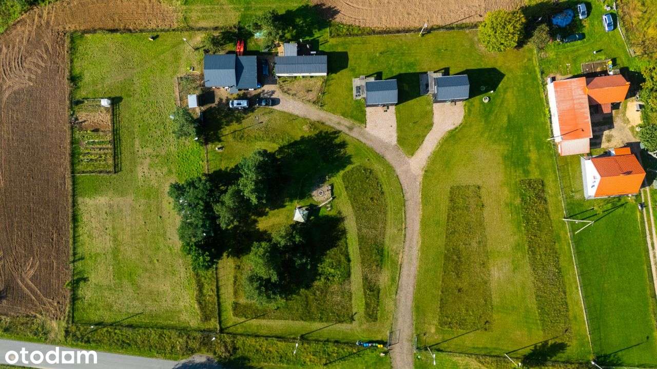 Działka z domkami bezpośrednio nad Jeziorem Trupel-2