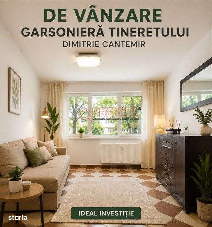 Vanzare Garsoniera 30 mp - Tineretului - Dimitrie Cantemir
