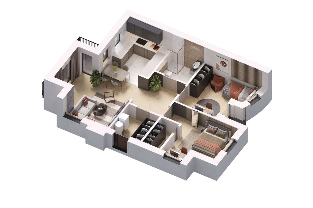 Szeregowiec , powierzchnia 73,97 m-5