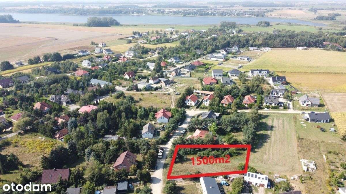 działka budowlana,poza miastem, szeroki front-3