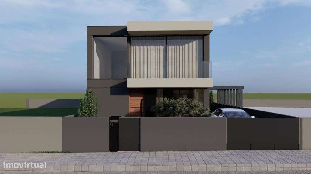 Vendo moradia nova T4 com arquitetura moderna junto a praia - Grande imagem: 2/10