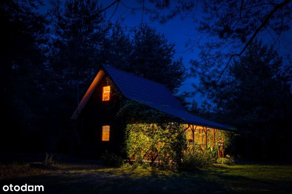 Duża działka z domkiem letniskowym-12
