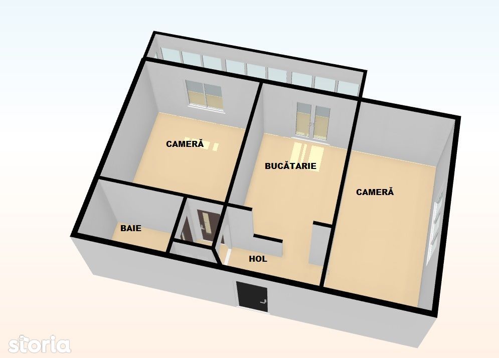 Apartament 2 Camere Decomandate In Marasti