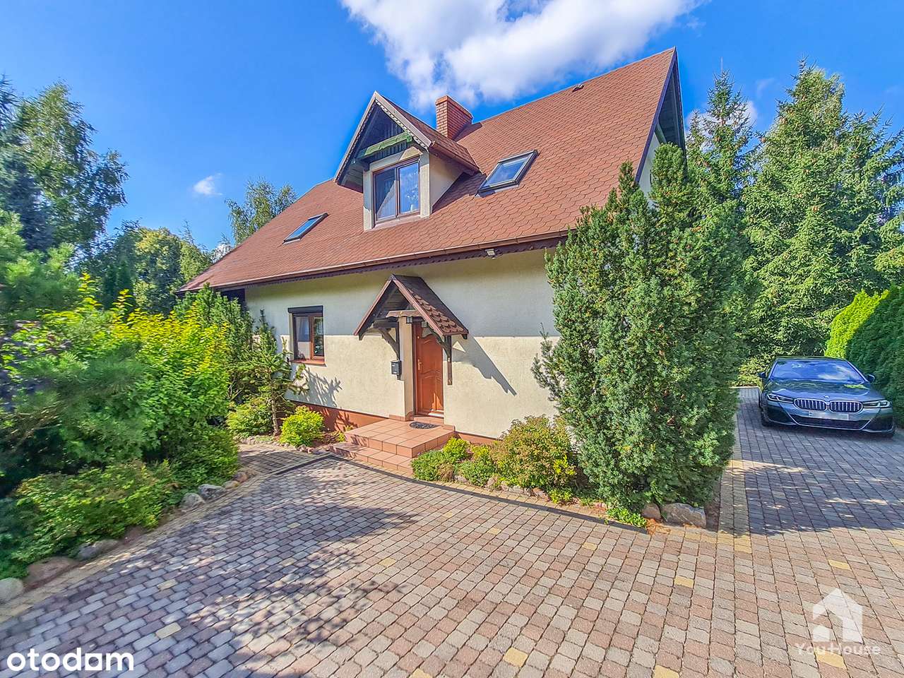 Dom z linią brzegową Jeziora Osetno-4