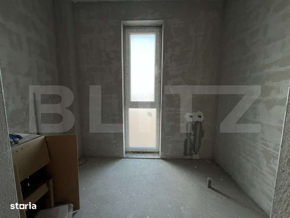2 Camere | Zona Vivo | Semifinisat TVA Inclus - Imagine principală: 5/7