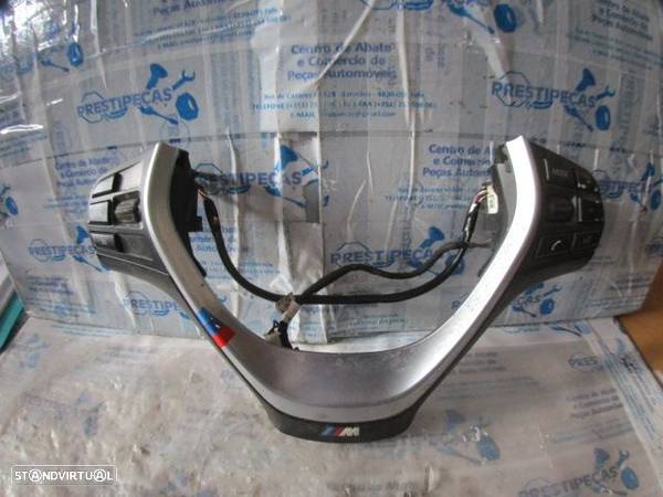 Interruptor 9261861 62563393B BMW F20 2016 116D 115CV 3P PRETO Volante Multifunções Botões Com Desgaste - 1