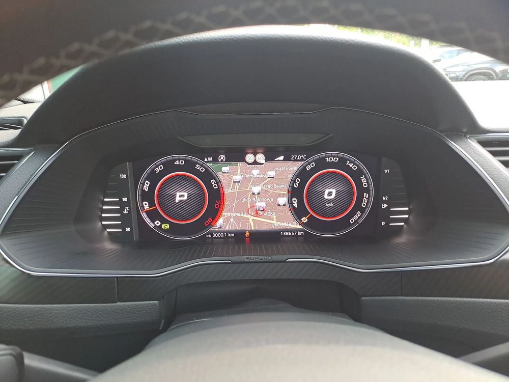 SKODA SUPERB Panorama Virtual ACC Alcantara El. Fotele Salon PL VAT23%