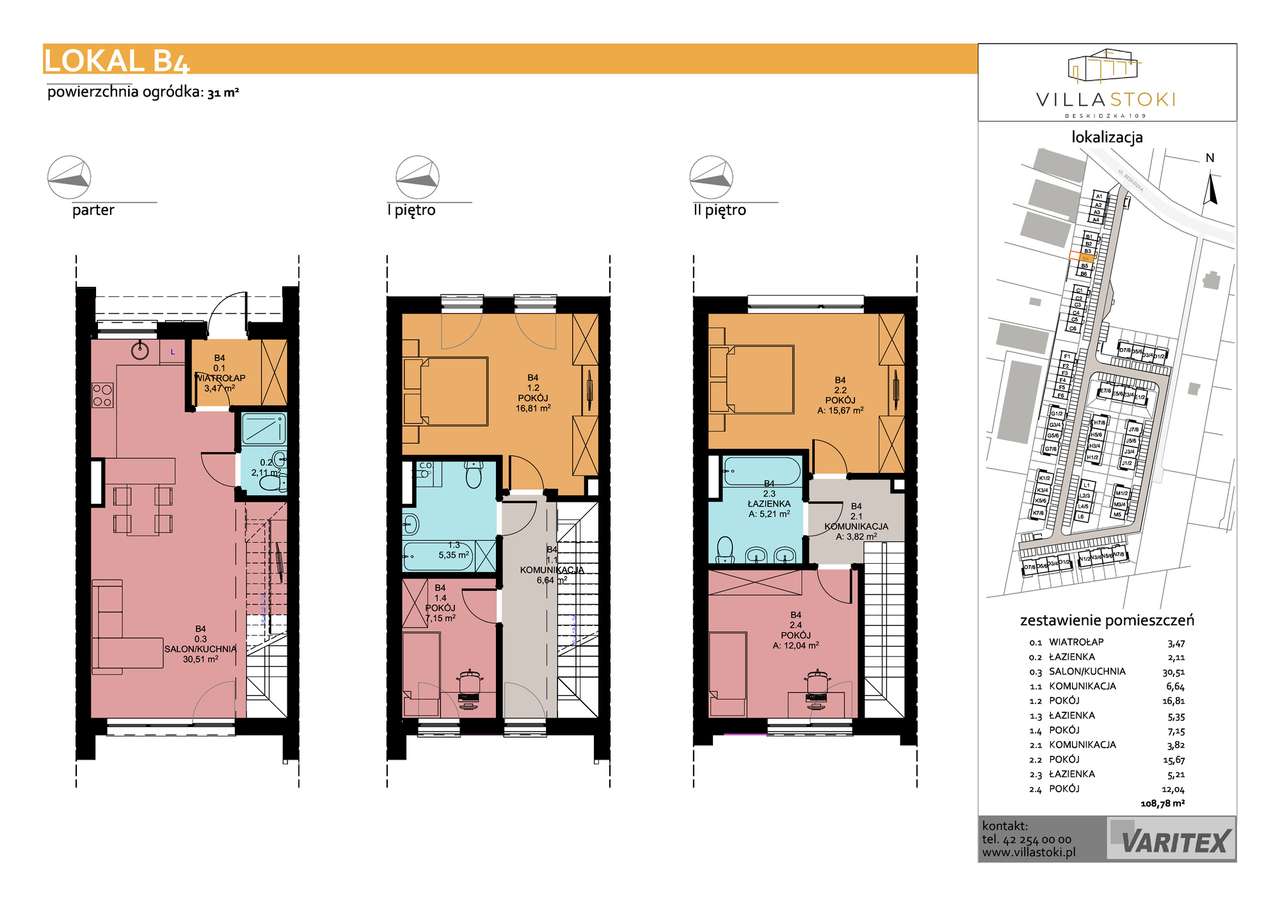 5-pokojowy dom 108m2 + ogródek Bezpośrednio - Pełny obrazek: 2/7