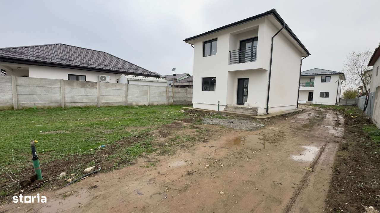 CASA INDIVIDUALA GLINA, INCALZIRE PARDOSEALA, TEREN 325 MP, COMIS 0% - Imagine principală: 2/11