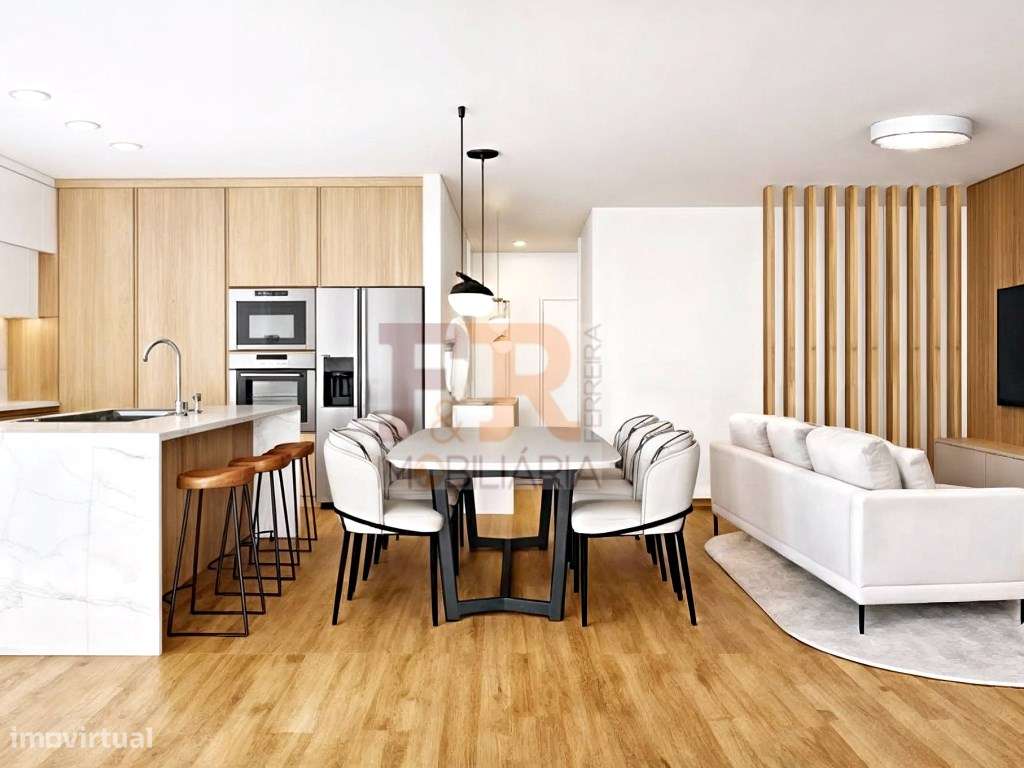 ESPETACULAR MORADIA TÉRREA T4 COM PISCINA E JARDIM EM FERNÃO FERRO - Grande imagem: 4/26