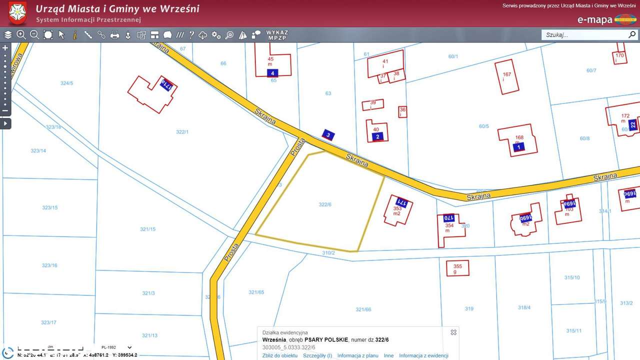 Duża działka budowlana k. Wrześni/Psary Polskie - Pełny obrazek: 5/5