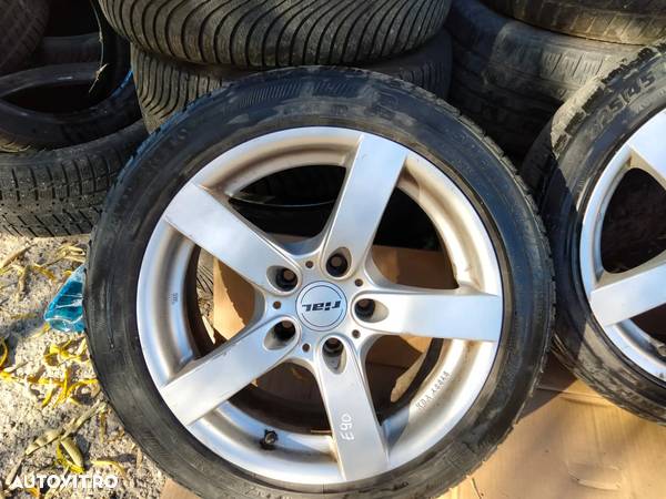 Set jante aliaj 17'' KBA48546 7.5JX17 EH2+ ET 34 BMW si anvelope iarna 225/45/R17 - 4