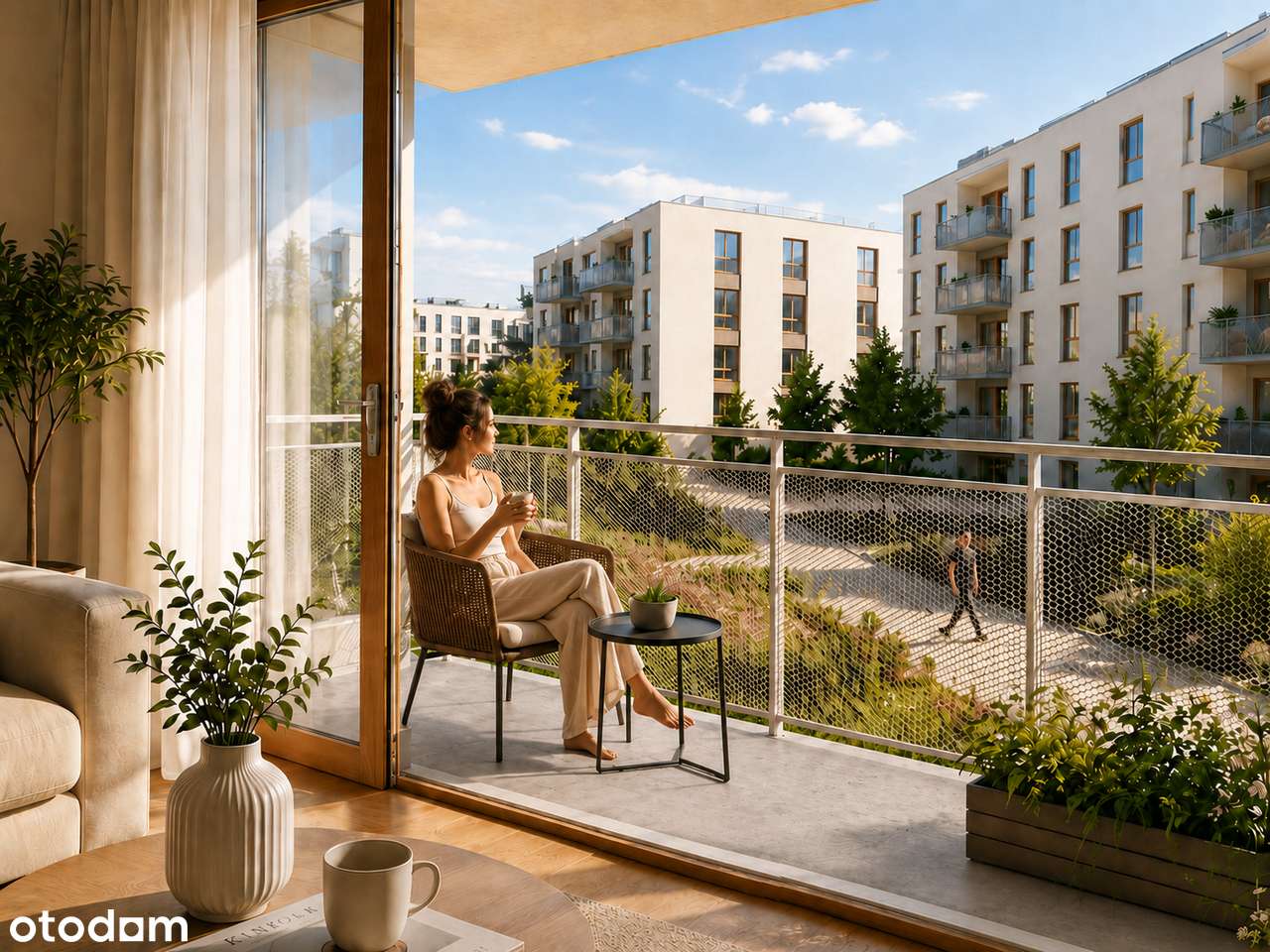 2 pokoje z balkonem | 50,92 m² (lokal D-1/1/5/2)
