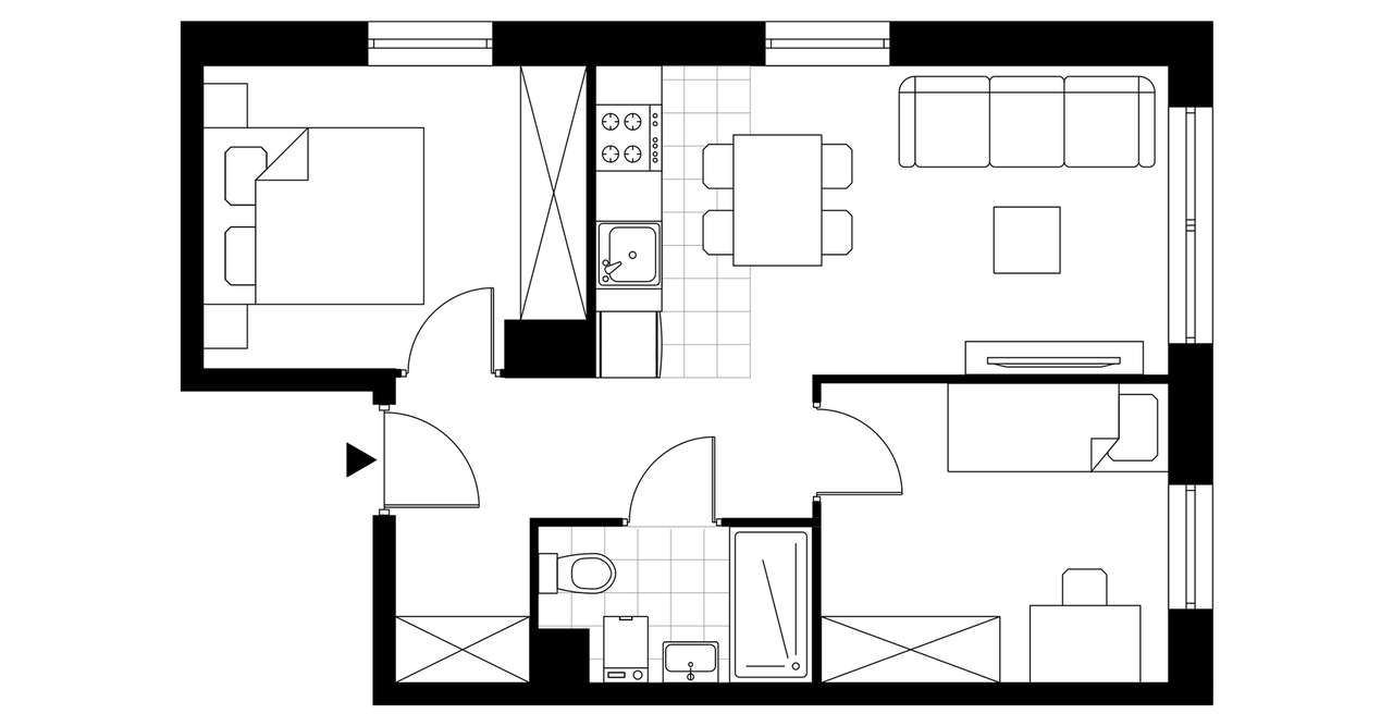 Pod Jeleniami | mieszkanie 3-pok. | A1.0/8 - Pełny obrazek: 4/9