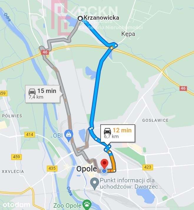 Na sprzedaż działka budowlana Opole Krzanowice - Pełny obrazek: 4/4