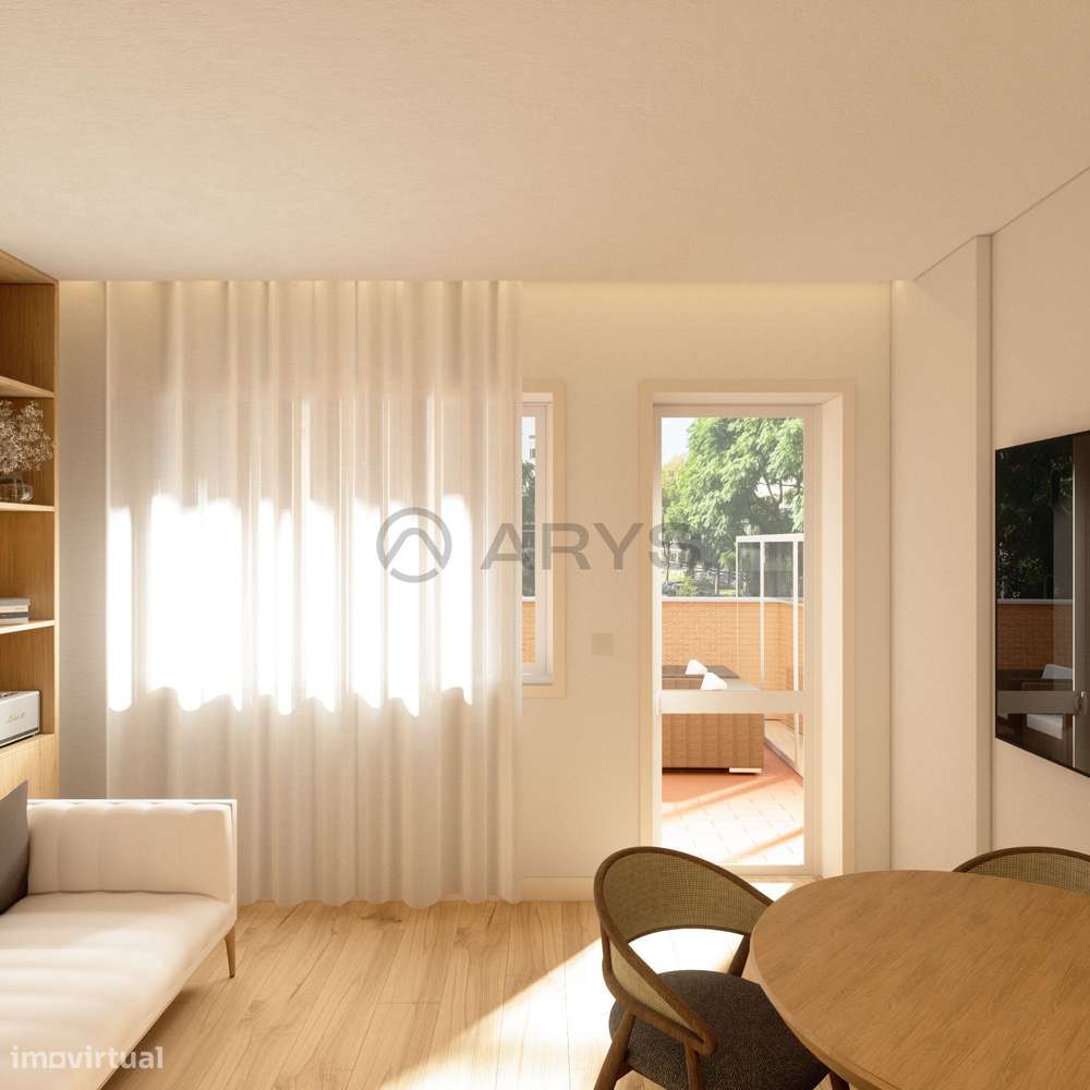 Apartamento T0 Remodelado com Terraço no Centro de Braga-17