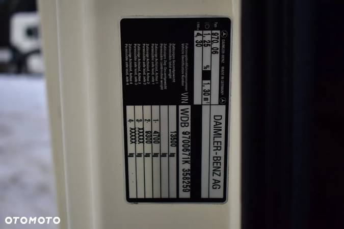 Mercedes-Benz ATEGO 1323 4x2 Podest Palfinger PK 8000T Platforma Radio - 22