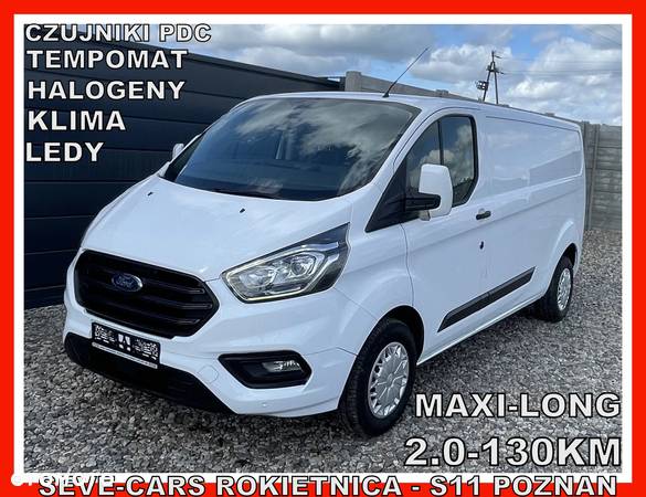 Ford TRANSIT CUSTOM L2H1 long 2.0tdci 130 km klima czujniki tempomat - 1